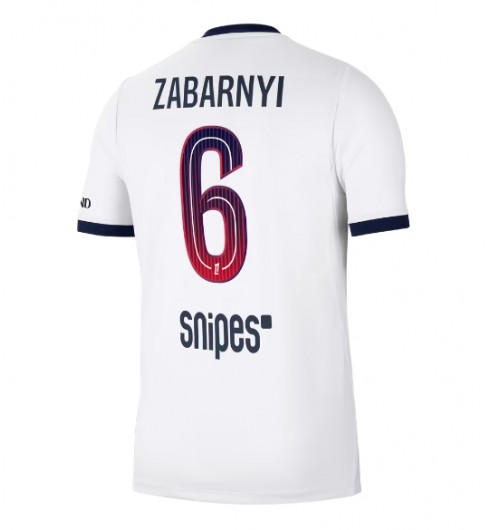 Paris Saint-Germain Ilya Zabarnyi #6 Vieraspaita 2026-27 Lyhythihainen Paris Saint-Germain Ilya Zabarnyi #6 Vieraspaita 2026-27 Lyhythihainen